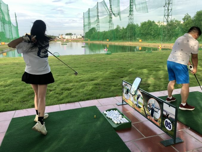 HÌnh ảnh thực tế về khoá học Golf